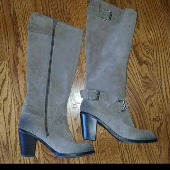Dolce Vita tan leather suede boots - Picture 4 of 4